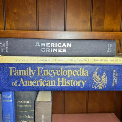 U.S & World History Books (D-RG)