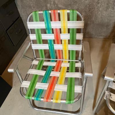 3 70s Patio Chairs