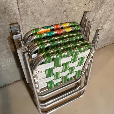 3 70s Patio Chairs