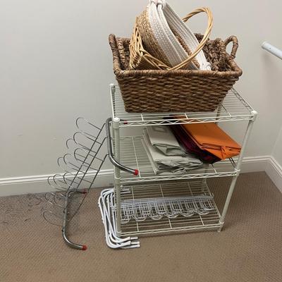 Woven Baskets, NSF Shelving Unit, Shoe Racks & More (PBC-MG)