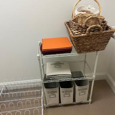 Woven Baskets, NSF Shelving Unit, Shoe Racks & More (PBC-MG)
