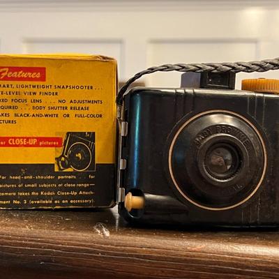 Vintage Cameras- Kodak Brownie Target Six-16 and Baby Brownie Special