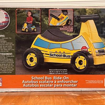 School Bus Ride-On