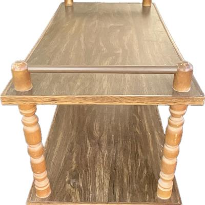 Lot# 039 MCM Rolling TV Cart