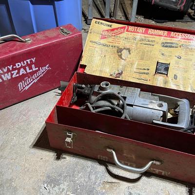 Vintage Heavy Duty Rotary Hammer Lot (basement)