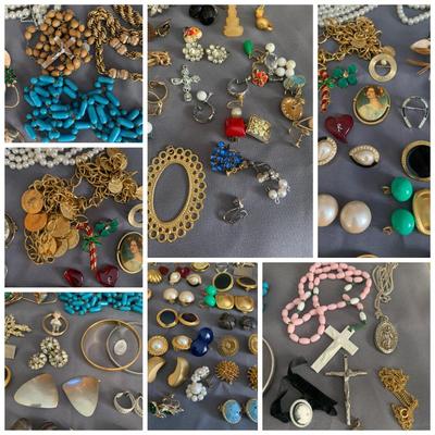 Huge Costume Jewelry Lot