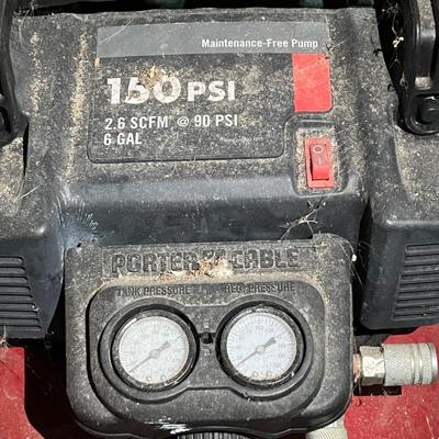 Porter Cable Air Compressor (basement)