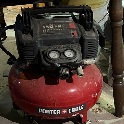 Porter Cable Air Compressor (basement)