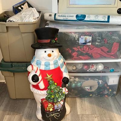 Large Snowman Holiday Lot