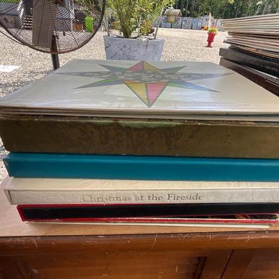 Lot# 050. Large Lot of Vintage Albums