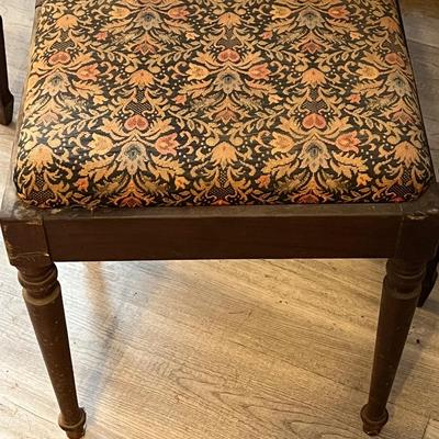 Antique Desk and Bench Seat