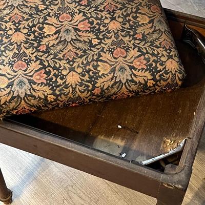 Antique Desk and Bench Seat