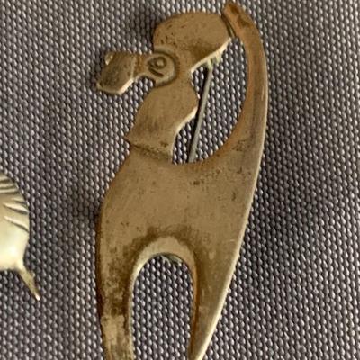 Vintage Sterling Pins Lot