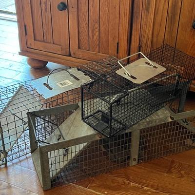 Small Animal (i.e raccoon) Catch and Release Traps