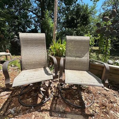 Set of Outdoor Chairs