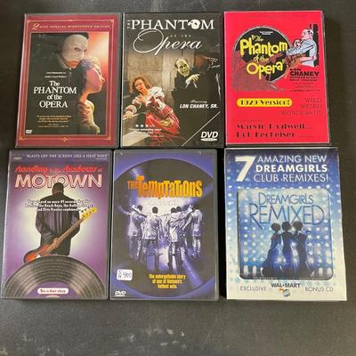 Phantom of the Opera dvd asst
