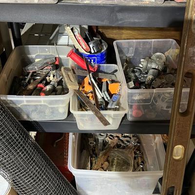 Woodworking Equipment and Hand Tools Lot (basement)