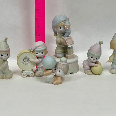 Precious Moments Clown Figurine Lot