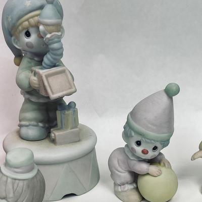 Precious Moments Clown Figurine Lot