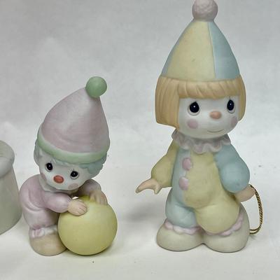 Precious Moments Clown Figurine Lot
