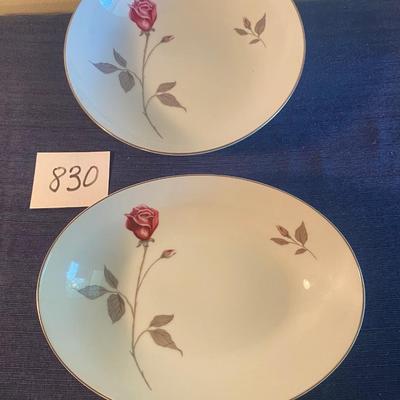 Fukagawa Arita Hand Painted Serving Bowls
