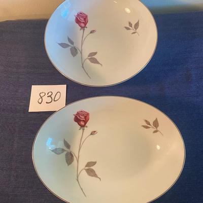 Fukagawa Arita Hand Painted Serving Bowls