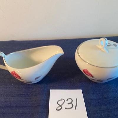 Fukagawa Arita Sugar and Creamer