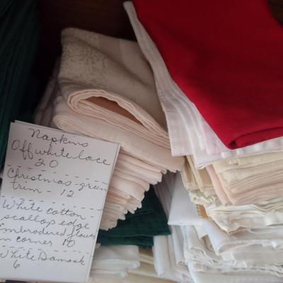 Collection of Linen Napkins