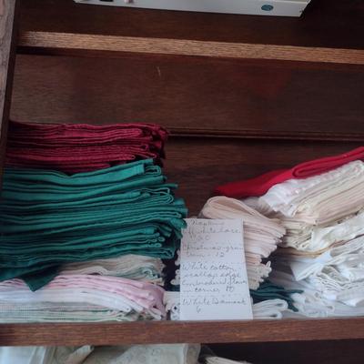 Collection of Linen Napkins