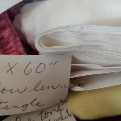 Large Collection of Tablecloths