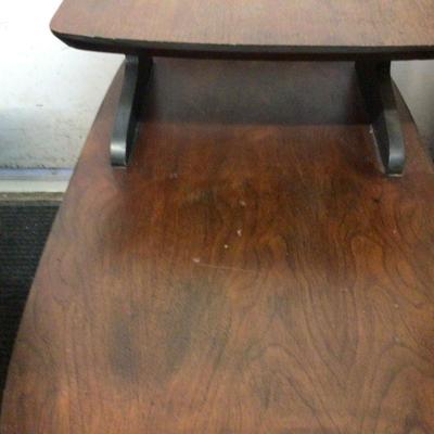 Pair MCM Wood End Tables