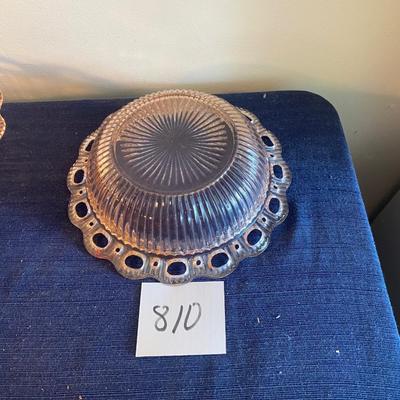 Vintage Pink Depression Glass Salad Bowl