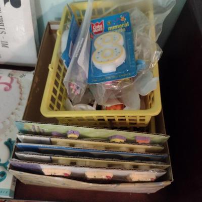 Collection of Decorative Napkins and Party Goods