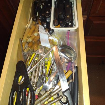 Collection of Kitchen Goods- Cookware, Bakeware, Dishes, Utensils, etc.