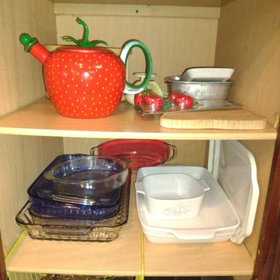 Collection of Kitchen Goods- Cookware, Bakeware, Dishes, Utensils, etc.