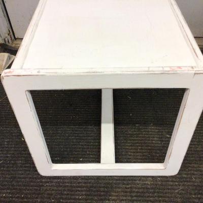 White Painted Small Table