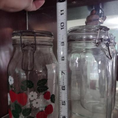 Collection of Bale Top Jars and Canisters