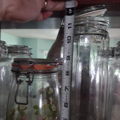 Collection of Bale Top Jars and Canisters