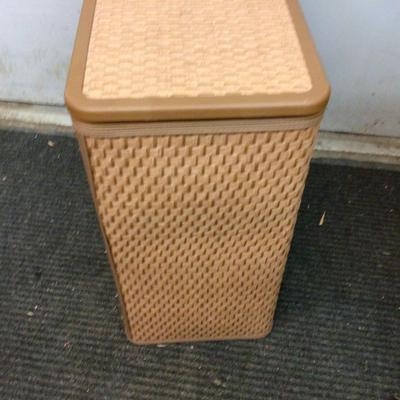 Brown Wicker Hamper