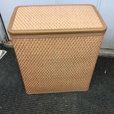 Brown Wicker Hamper