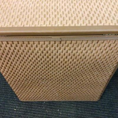 Brown Wicker Hamper