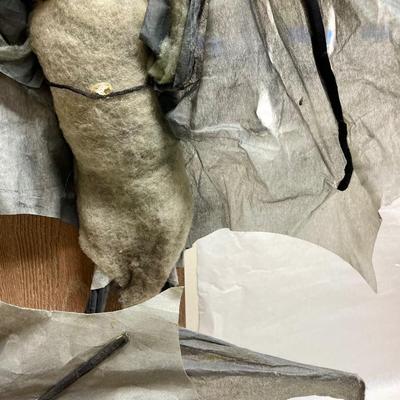 Halloween Decor Lot: Bats and Spiders