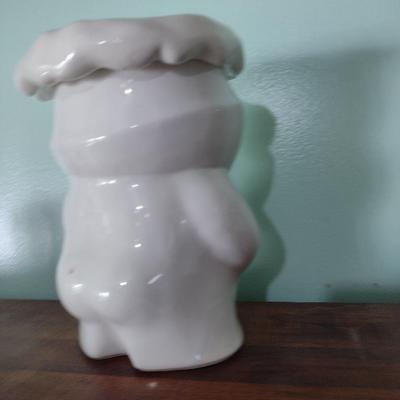 Vintage McCoy 'Bobby the Baker' Ceramic Cookie Jar with Lid- Approx 10" Tall