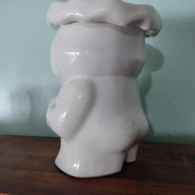 Vintage McCoy 'Bobby the Baker' Ceramic Cookie Jar with Lid- Approx 10" Tall