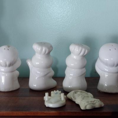 Pillsbury Doughboy Salt and Pepper Shakers and Magnets