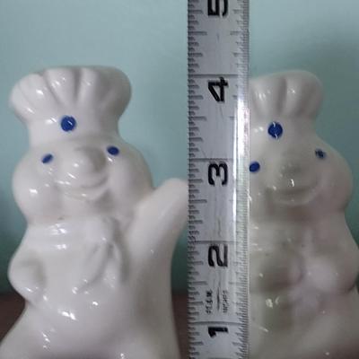 Pillsbury Doughboy Salt and Pepper Shakers and Magnets
