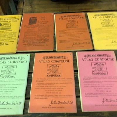 Mac Donald’s Farmers Almanac 1905’s and 1960’s