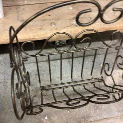 Wire Magazine Rack