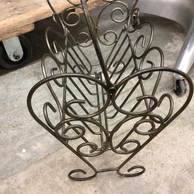 Wire Magazine Rack