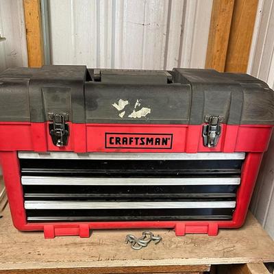 277 CRAFTSMAN 3 DRAWER TOOL BOX